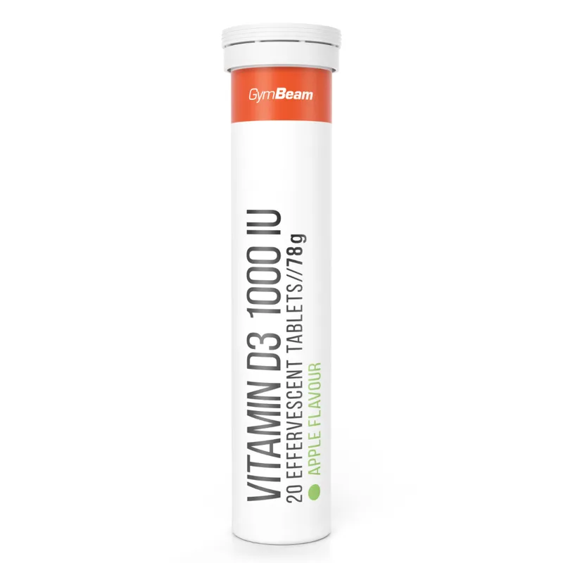 Vitamin D3 (1000 IU) Brausetabletten - GymBeam