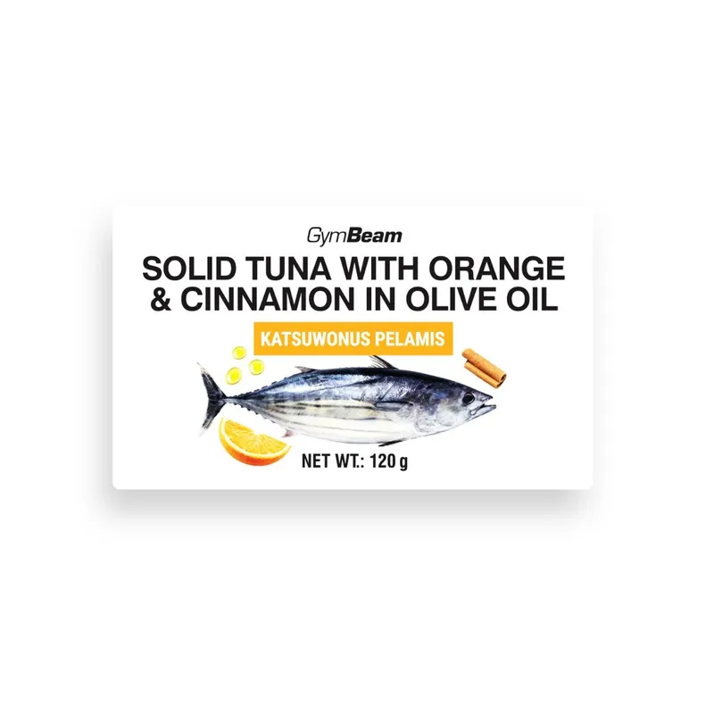 Thunfisch in Olivenöl mit Orange und Zimt - GymBeam