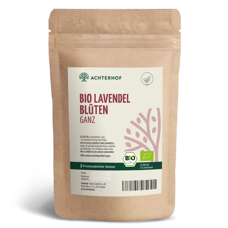 Lavendelblüten ganz Bio