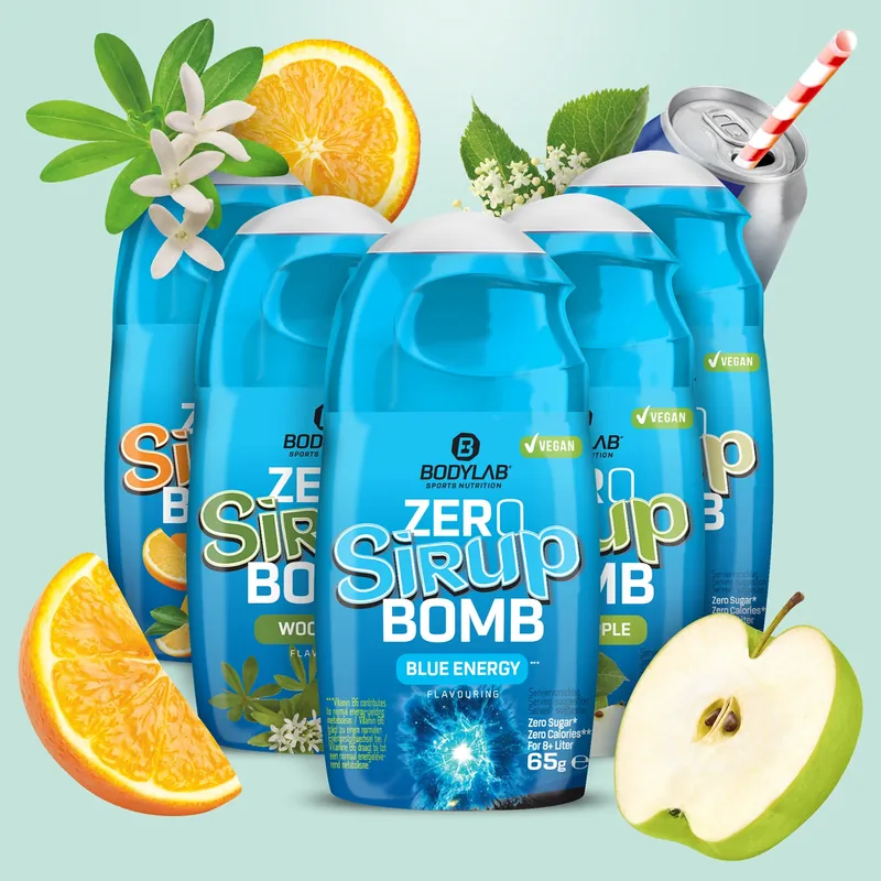 BODYLAB ZERO Sirup BOMB 1.0 - 4.0 Box  (5x65ml) Mixed Box 1 – 325 ml