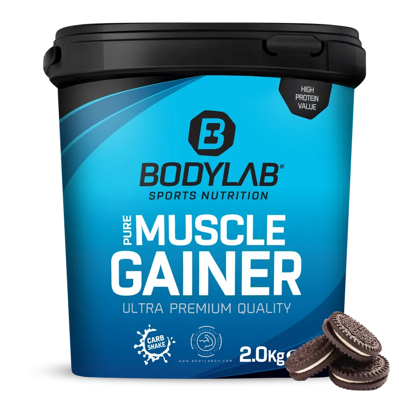BODYLAB Pure Muscle Gainer (2000g) Schokolade – 2000 g