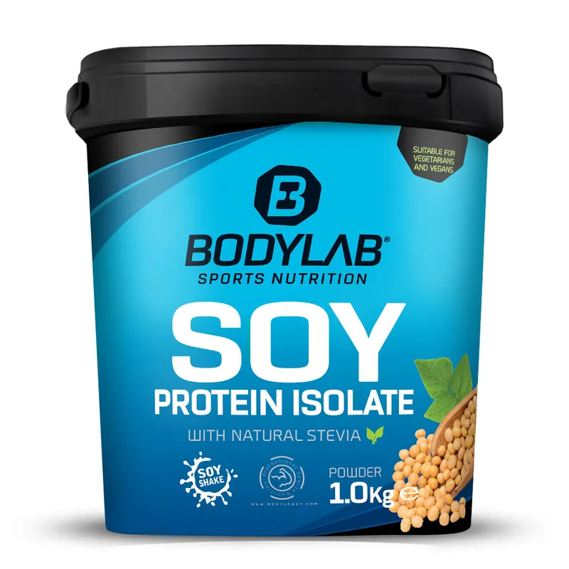 BODYLAB Soja Protein Isolat (1000g) Schokolade – 1000 g