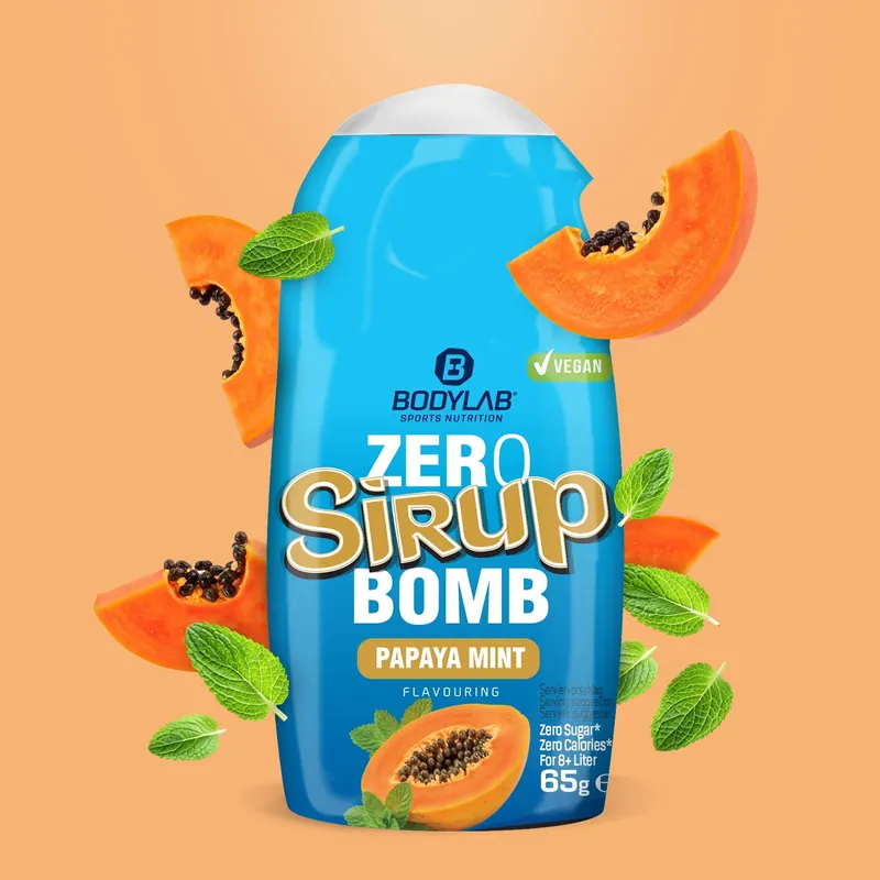 BODYLAB ZERO Sirup BOMB (65ml) Eistee Pfirsich – 65 ml