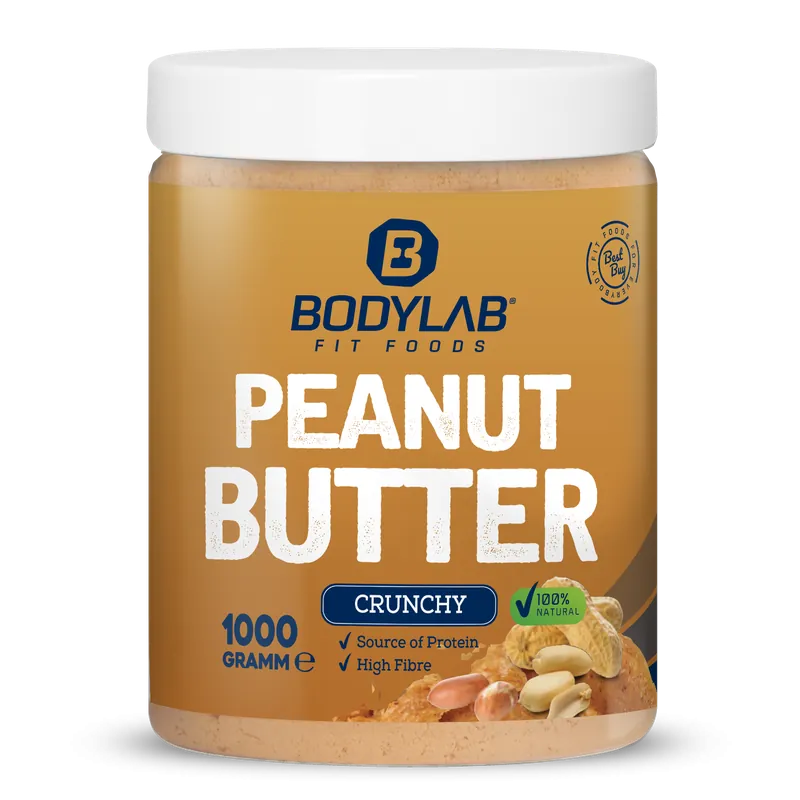 BODYLAB 100% Peanut Butter (1000g) Smooth – 1000 g