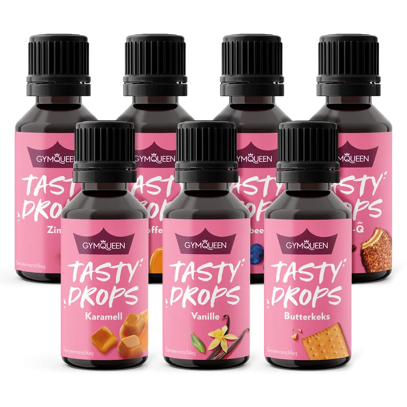 GYMQUEEN Tasty Drops 7er Pack