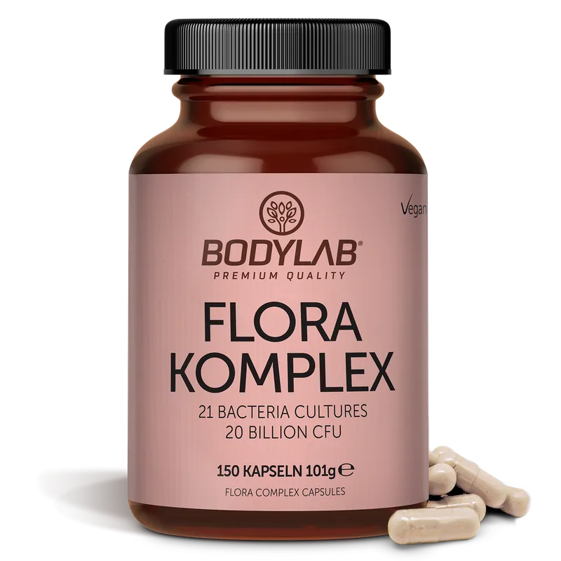 BODYLAB Flora Complex / Komplex (150 Kapseln) (21 Bacteria Cultures 20 Billion CFU)