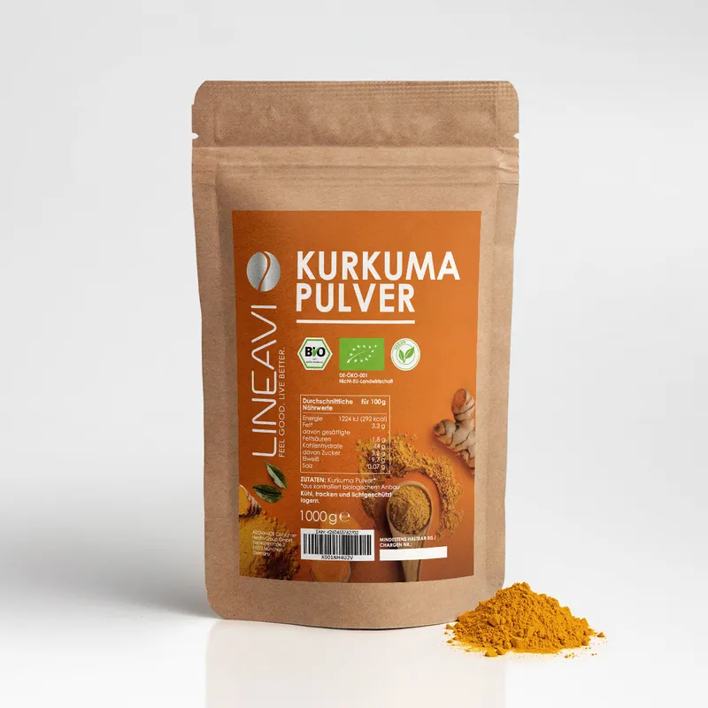 Kurkumapulver bio (1000g)