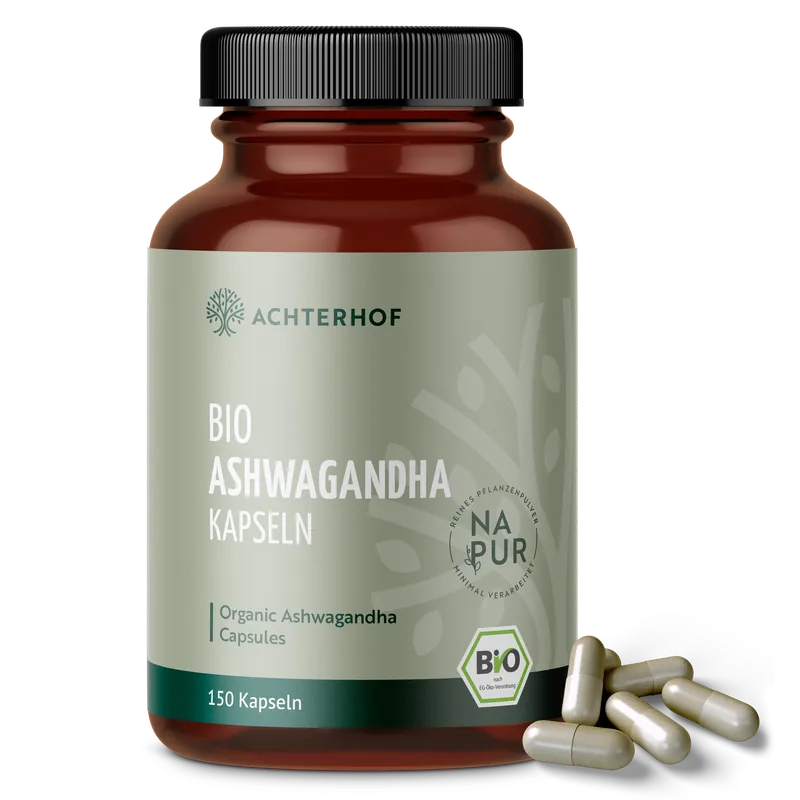 Bio Ashwagandha Kapseln (150 Kapseln)