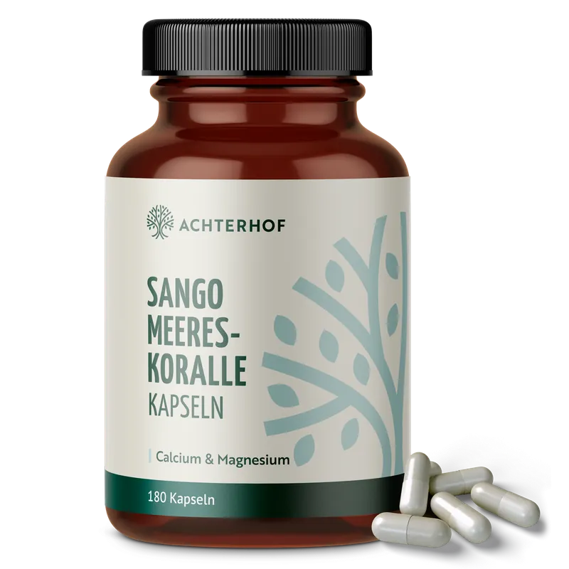 Calcium Magnesium Sango Meereskoralle Kapseln (180 Kapseln)