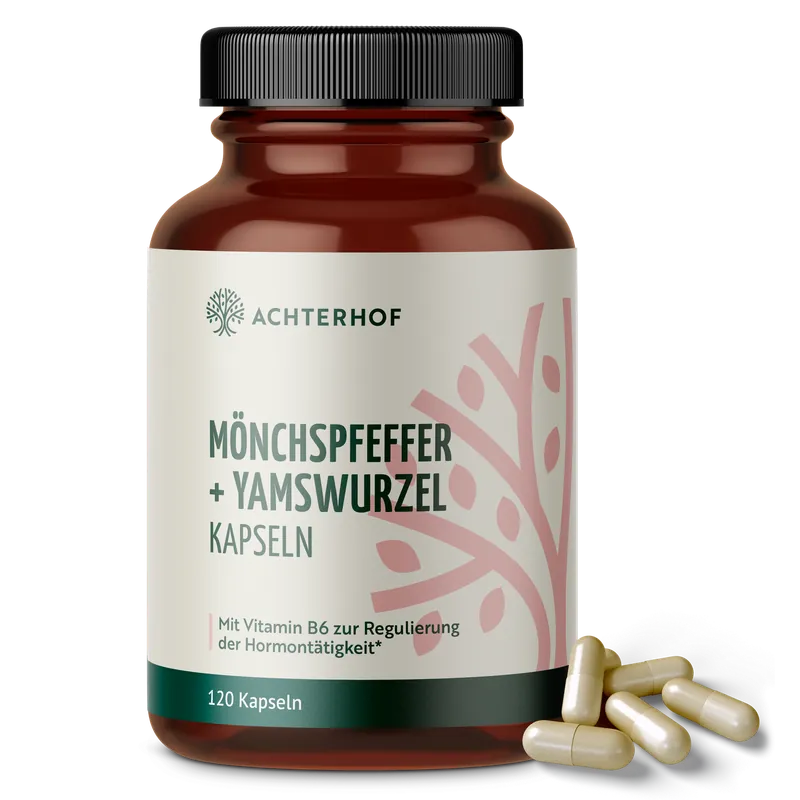 Mönchspfeffer + Yamswurzel Kapseln (120 Kapseln)