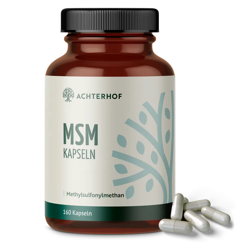 MSM (Methylsulfonylmethan) Kapseln (160 Kapseln)