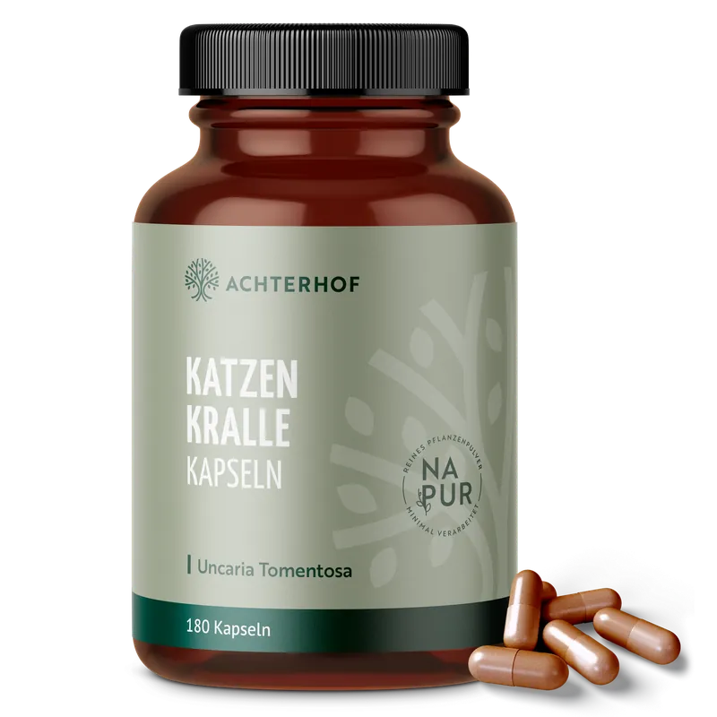 Katzenkralle Kapseln (Uncaria tomentosa) (180 Kapseln)
