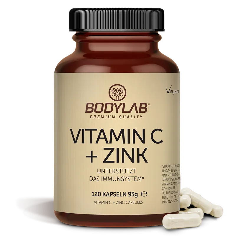 Vitamin C + Zink (120 Kapseln)