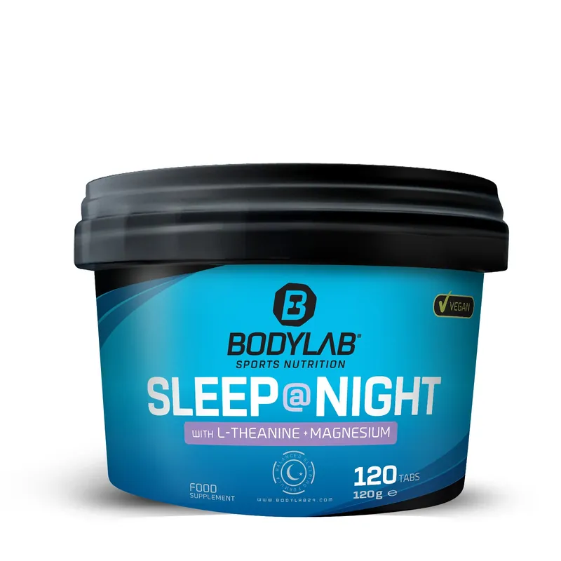BODYLAB Sleep@Night mit Melatonin + L-Theanin + Magnesium (120 Tabletten)