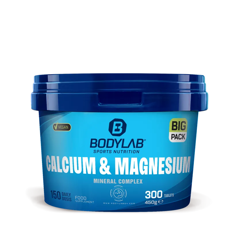 BODYLAB BIG PACK Calcium & Magnesium Complex (300 Tabletten)