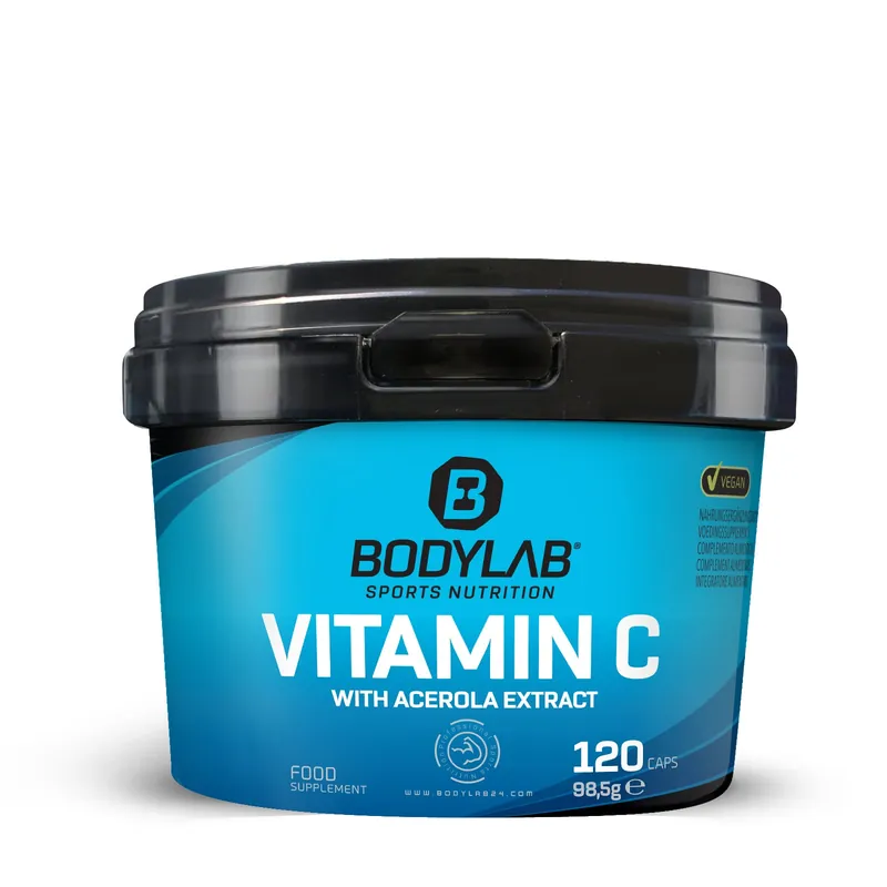 BODYLAB Vitamin C (mit Acerola Extrakt) (120 Kapseln)