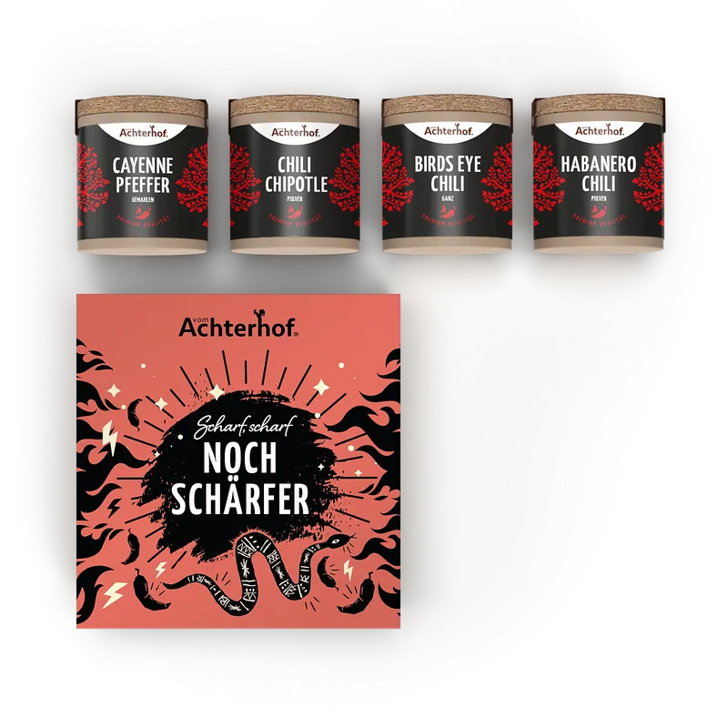 Scharf scharf – noch schärfer Set