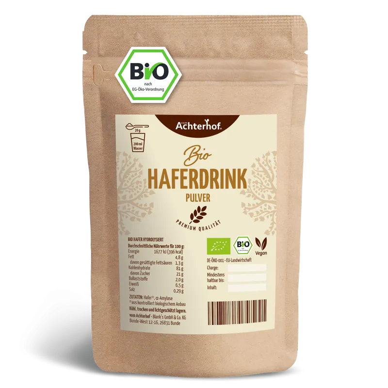 Bio Haferdrink Pulver (250g)