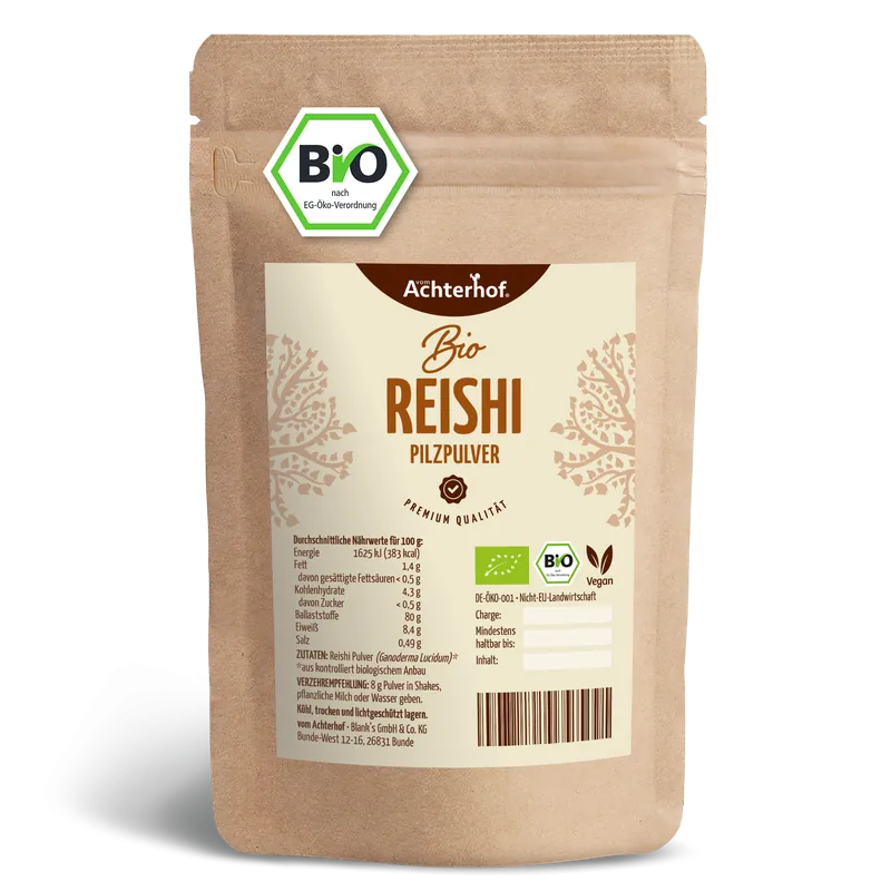 Bio Reishi Pilzpulver (250g)