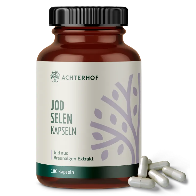 Jod Selen Kapseln (180 Kapseln)