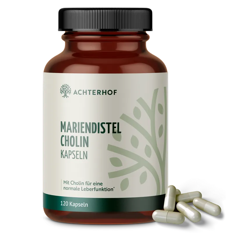 Mariendistel Cholin Kapseln (120 Kapseln)