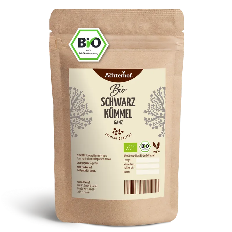 Schwarzkümmel ganz Bio (500g)