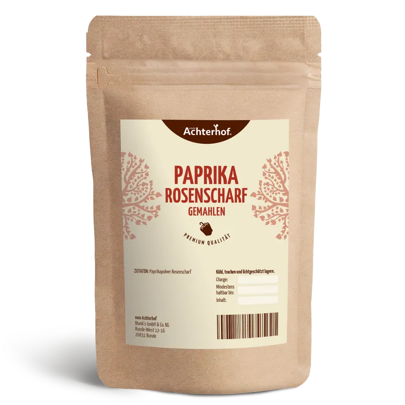 Paprika Rosenscharf gemahlen (1000g)