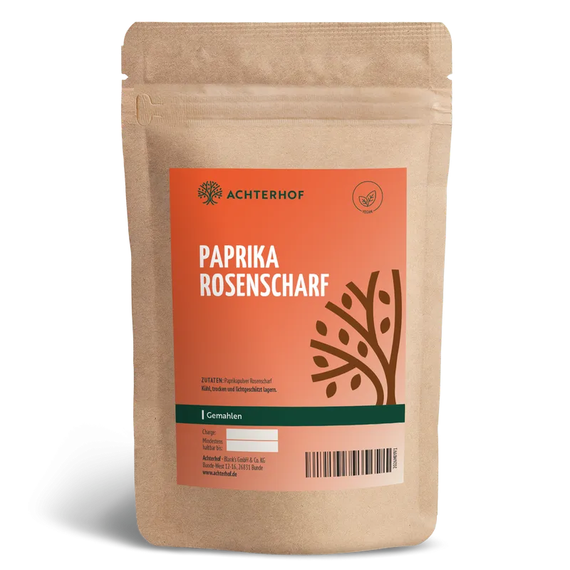 Paprika Rosenscharf gemahlen