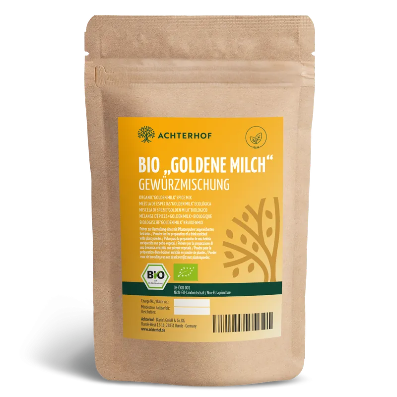 Goldene Milch Gewürzmischung Bio (1000g)