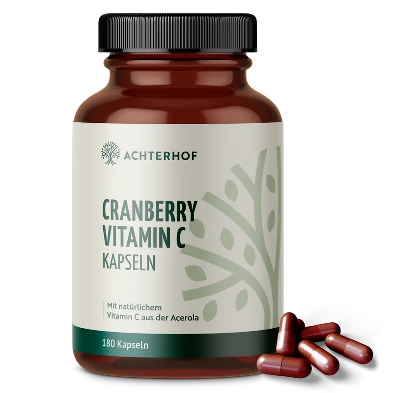 Cranberry Vitamin C Kapseln (180 Kapseln)