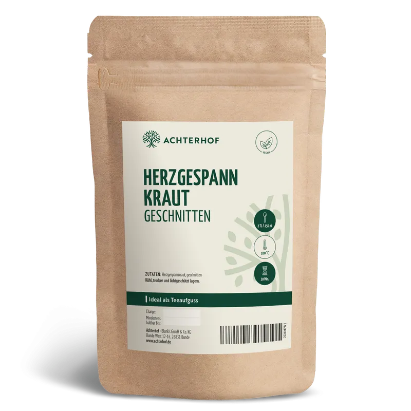 Herzgespannkraut geschnitten