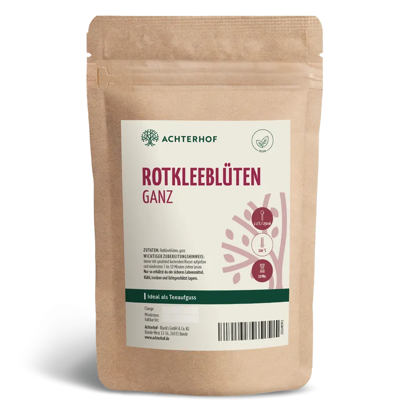 VOM ACHTERHOF Rotkleeblüten ganz – 100g