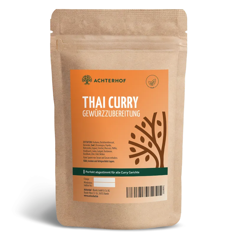 Thai Curry Gewürzzubereitung