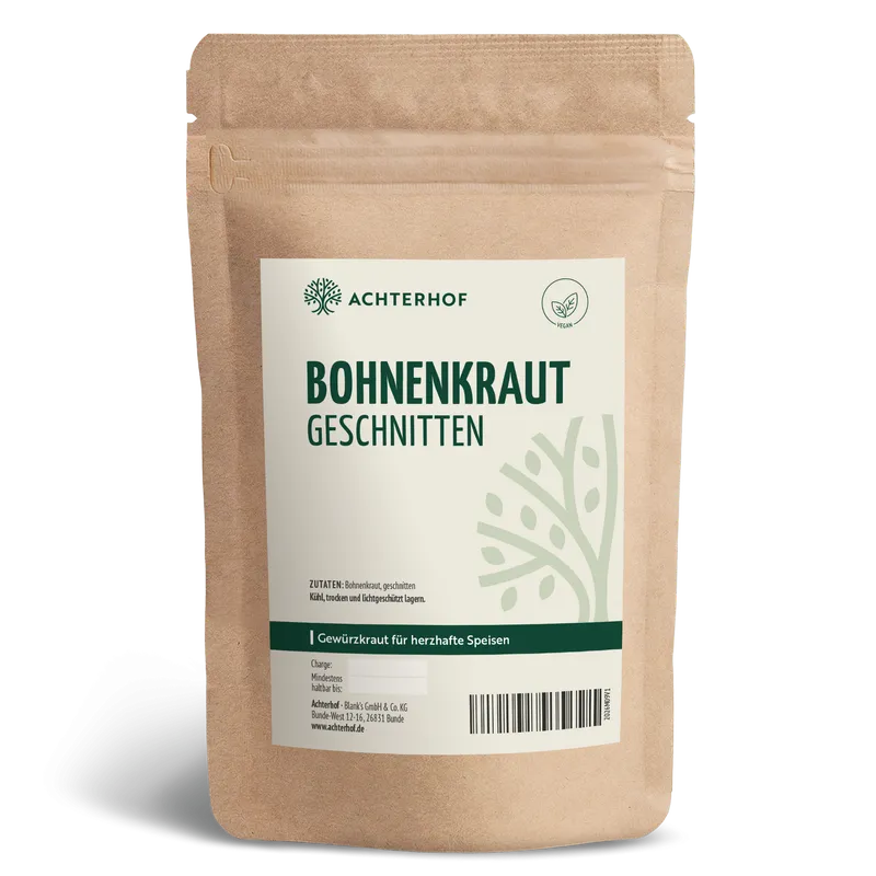 Bohnenkraut geschnitten