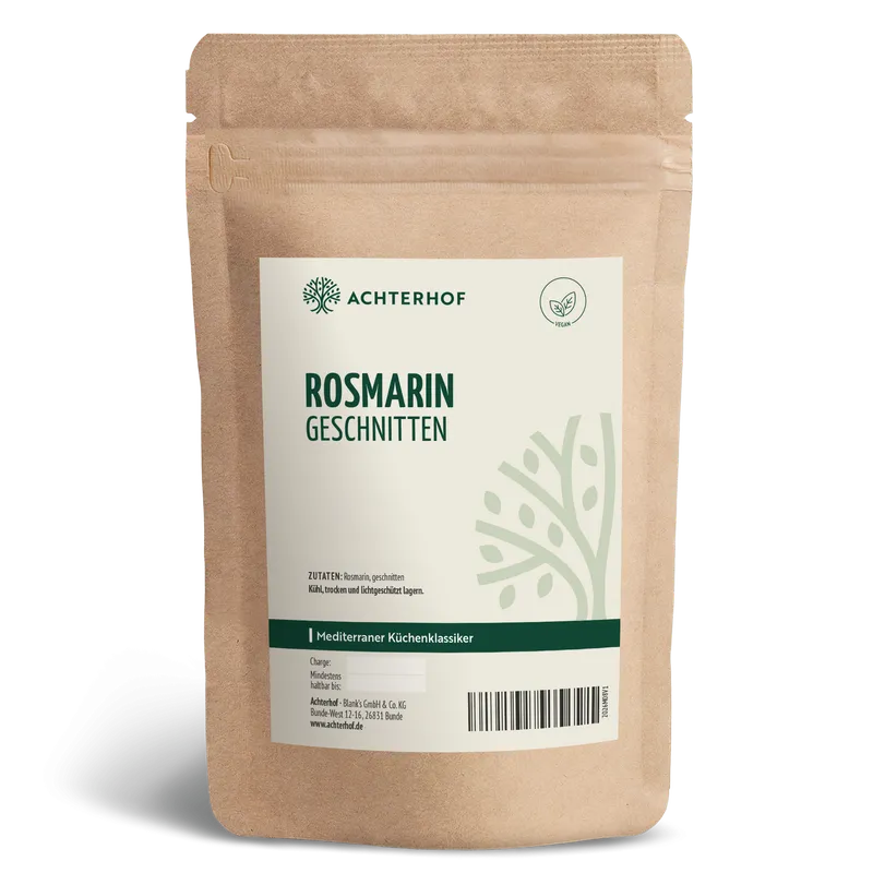 Rosmarin geschnitten