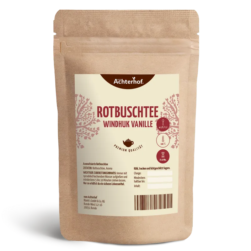 Rotbuschtee Windhuk Vanille (250g)