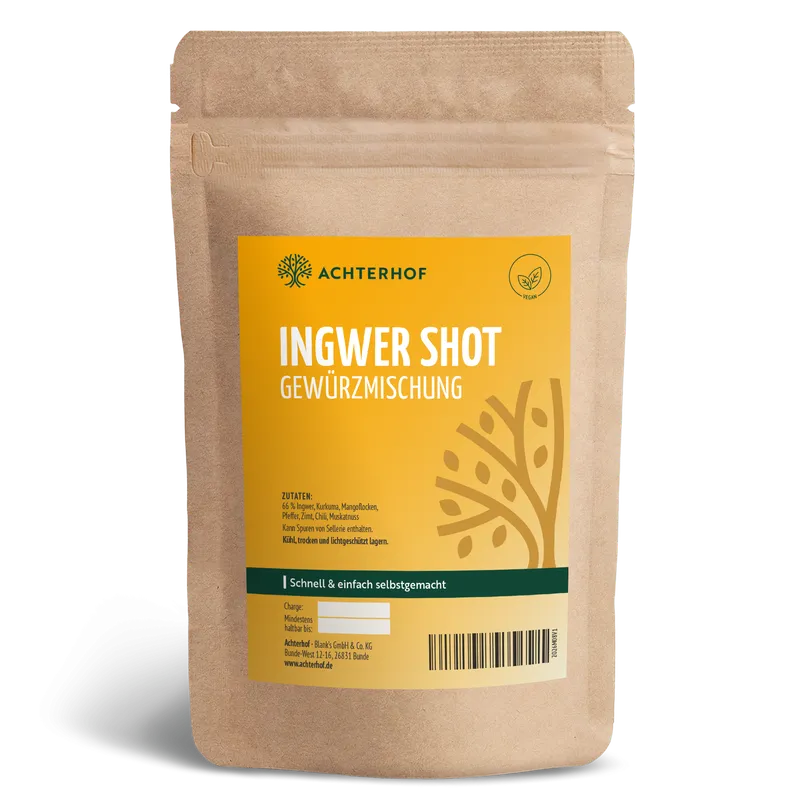 Ingwer Shot Gewürzmischung