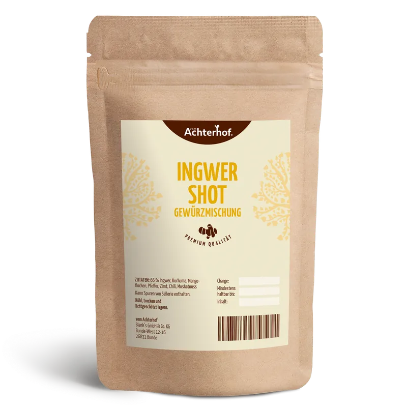 VOM ACHTERHOF Ingwer Shot Gewürzmischung (250g) – 250g