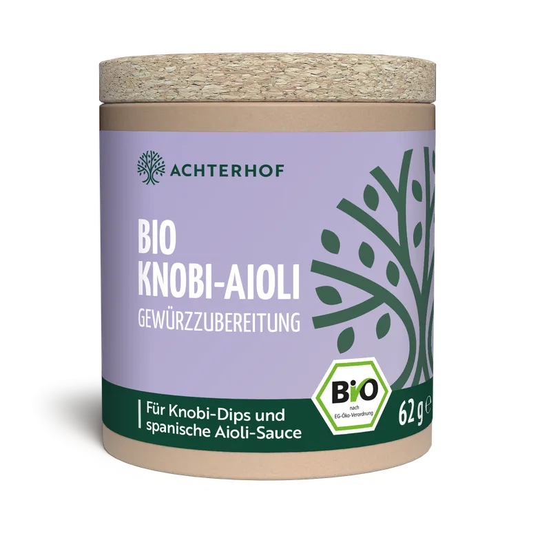 VOM ACHTERHOF Knobi-Aioli Gewürzzubereitung Bio – 62g