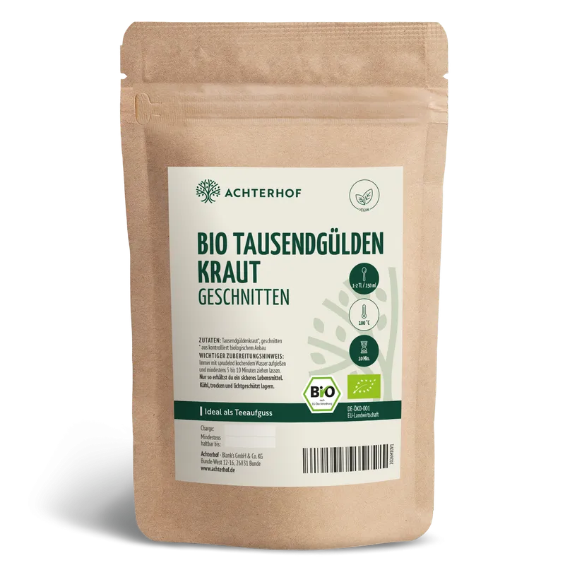 Tausendgüldenkraut geschnitten Bio