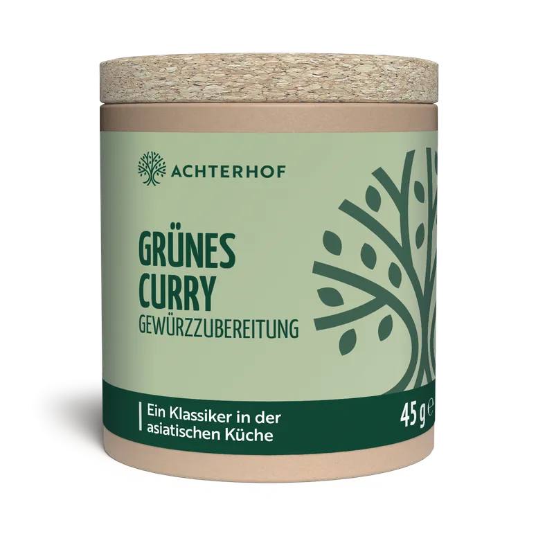 Grünes Curry Gewürzzubereitung