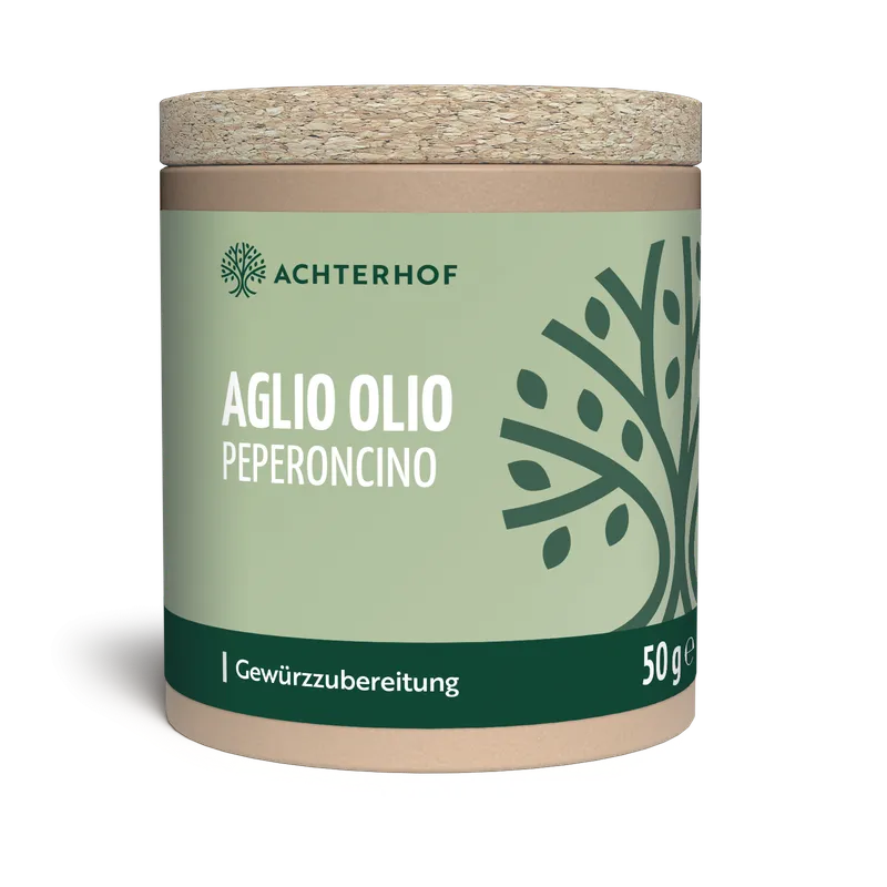 VOM ACHTERHOF Aglio Olio Peperoncino Gewürzzubereitung – 50g