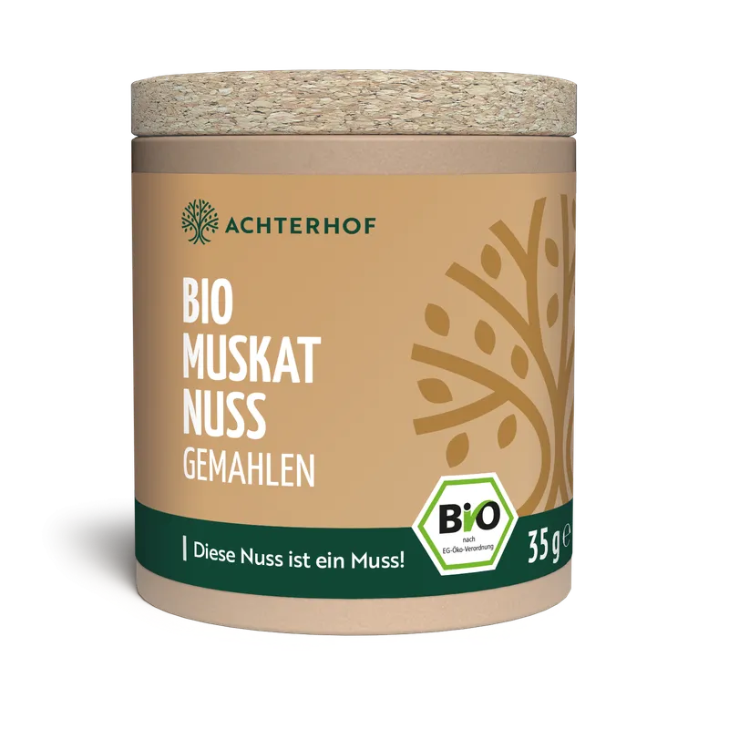 Muskatnuss gemahlen Bio