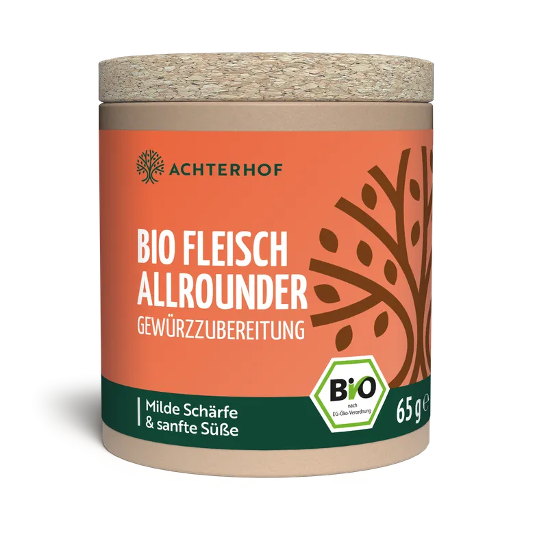 VOM ACHTERHOF Fleischallrounder Gewürzzubereitung Bio – 65g
