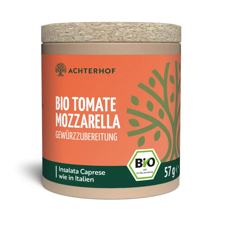 VOM ACHTERHOF Tomate Mozzarella Gewürzzubereitung Bio – 57g