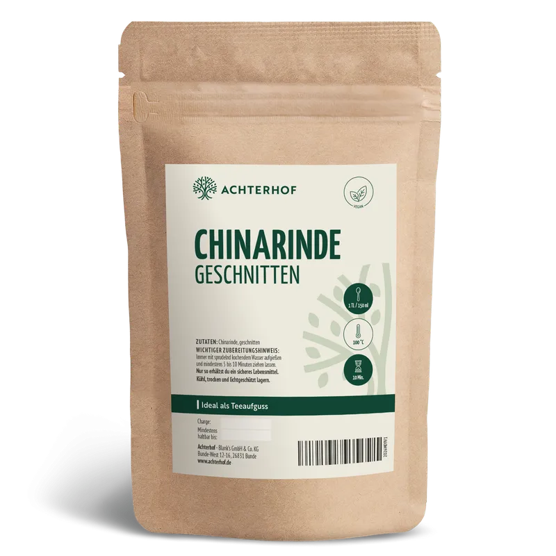 Chinarinde geschnitten