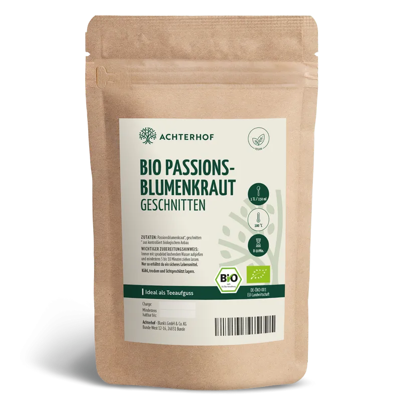 Passionsblumenkraut geschnitten Bio