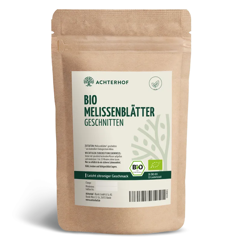 Melissenblätter geschnitten Bio