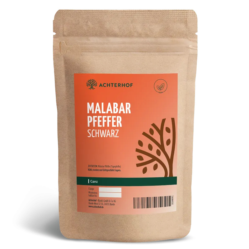 Malabar Pfeffer schwarz ganz