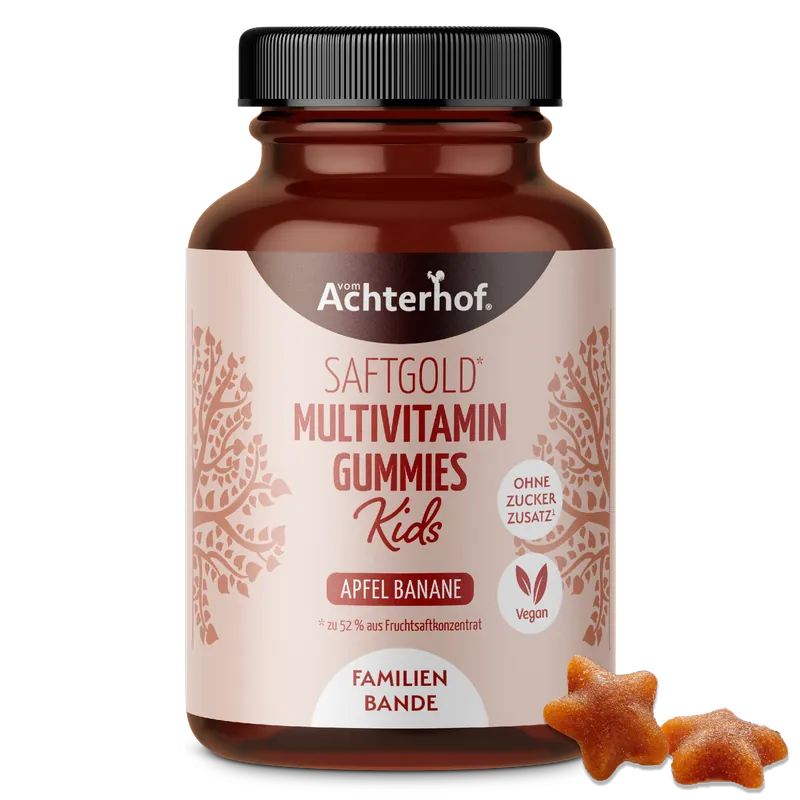 Saftgold Multivitamin Kids Gummies Apfel Banane (190 Stück)